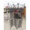 Image 1 : Metal Wrought Iron Room Divider 72" H 54" W