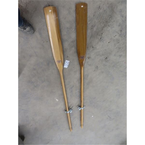 Oars Cad Set of Oars