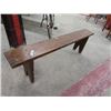 Image 2 : 2 Wooden Benches 1) 65" 1) 108"