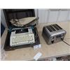 Image 1 : Cuisinart 4 Slice Toaster, & Coronamatic Elec Typewriter