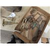 Image 2 : Galv Tub , Pulley, Door Hardware, Ice Box Brass Hinges