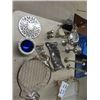 Image 2 : Silverware, Candle Holders, Serving Tray & Mirror