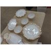 Image 3 : Milk Glass Some Fire King, Tea/ Sandwich Server Trays Plus More!