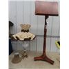 Image 1 : Podium- 56" Tall & Lamp