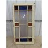 Image 1 : Stained Glass WIndow 20" x 40"