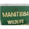 Image 2 : Metal MB Wildlife Sign 12" x 14"