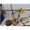 Image 1 : Endless Belt , Wire Tightner, Model T Jack, Hay Knife, Ice Tongs & More