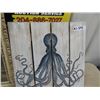 Image 3 : Painting & Octopus Display on Wood