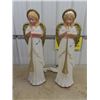 Image 1 : 2 Outdoor Christmas Angels (Stuart & Christian) 34" H