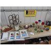 Image 1 : Candles, Wine Rack, & Picture Frames