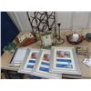 Image 3 : Candles, Wine Rack, & Picture Frames