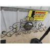 Image 2 : Modern Bridge Lamp, Wrought Iron Decor & CD Stand