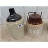 Image 2 : 3 Crockery Items - 2 Jugs- 1 Labelled Medalta, & Pickle Crock