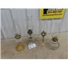 Image 1 : 4 Coal Oil Lamp