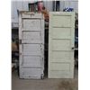 Image 1 : 2 Painted Wood Doors
