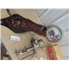 Image 3 : Clocks, 1 Has Train Sounds, Corn Grist, Meat Grinder,  & Old Newspaper
