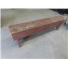 Image 2 : Wood Bench 6' Long, & Wooden Portable Stand