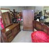 Image 1 : 3 Pc BR Suite, Dresser 30"H 60"W 18" D , Plus Mirror 32" x 44" , Dresser 72" H 36"W 18" D & Headboar