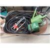 Image 2 : Jobmate Rubber TIred Wheel Barrow w Sprinkler Water Can  & Rubber Hose