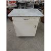 Image 1 : Painted K Cabinet/ Island  32"H 31"W 24"D