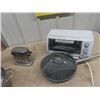Image 2 : Toaster Oven, Fan, Antique Dropside Toaster, Pots & Pans
