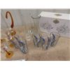 Image 2 : Pitrcher, Glasses, Vases, Ashtrays  & Crystal Glassware