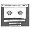 Image 3 : Silver Five Cents - 1917 and 1918