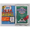 Image 1 : Fleer 1990 Baseball Cards & Major League Baseball 1990 - Unopened Packs