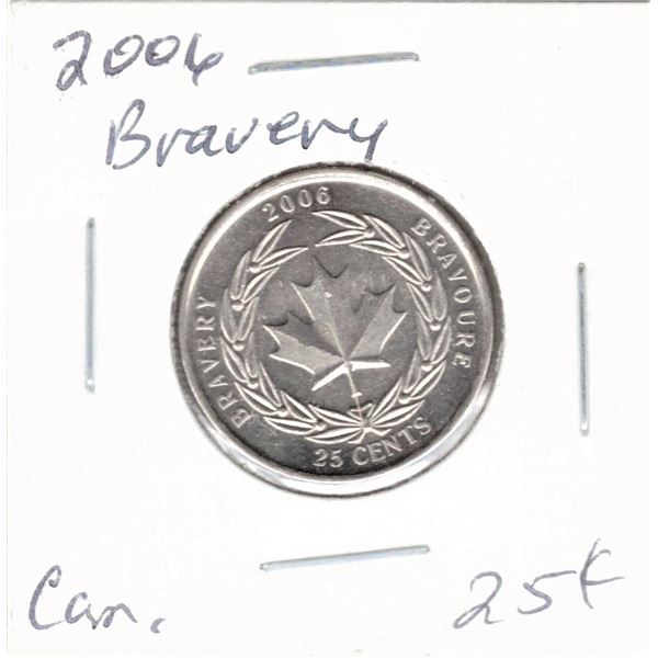 Canadian Quarter 2006 - Bravery