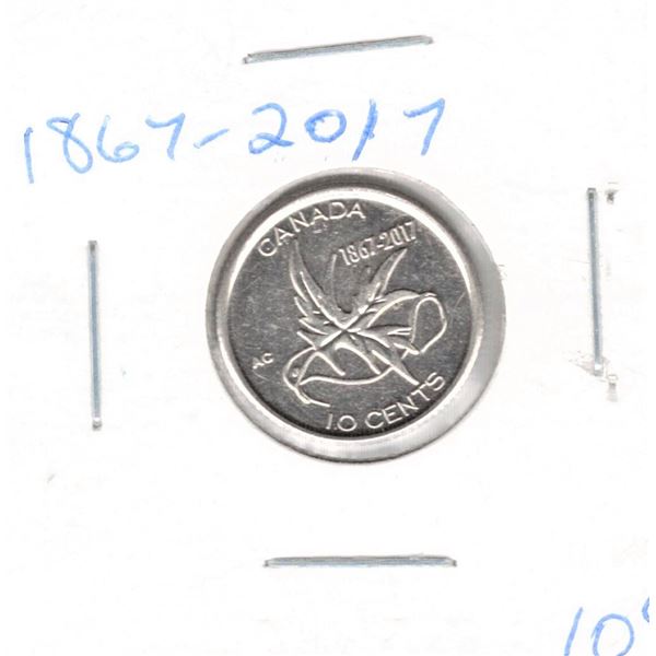 Canadian Dime 2017 - Canada 150