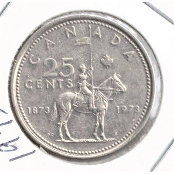 Canadian Quarter 1973 - R.C.M.P Centennial Horse