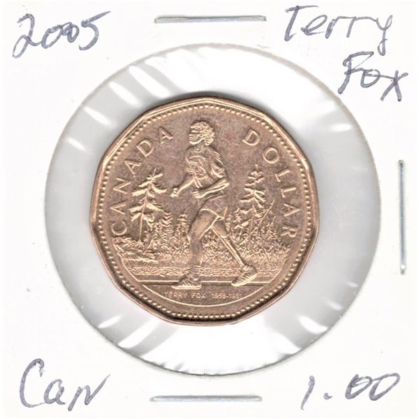 Canadian Loonie 2005 - Terry Fox