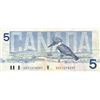 Image 2 : Canadian 5$ Bill - 1986