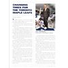 Image 3 : Leafs Gameday - Preseason 2003-04 Roster and Mini Poster Celebrating Gary Roberts and Tom Fitzgerald