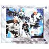 Image 4 : Leafs Gameday - Preseason 2003-04 Roster and Mini Poster Celebrating Gary Roberts and Tom Fitzgerald