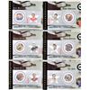 Image 1 : Canada Post - NHL All-Stars Souvenir Sheet with all 6 Cards/Stamps 2001