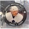 Image 2 : Toronto Maple Leafs 2003/04 Mini Pucks - Robert Reichel, Alexei Ponikartovsky, Leafs Nation