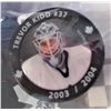 Image 2 : Toronto Maple Leafs 2003/04 Mini Pucks - Karel Pilar, Trevor Kidd, Tomas Kaberle