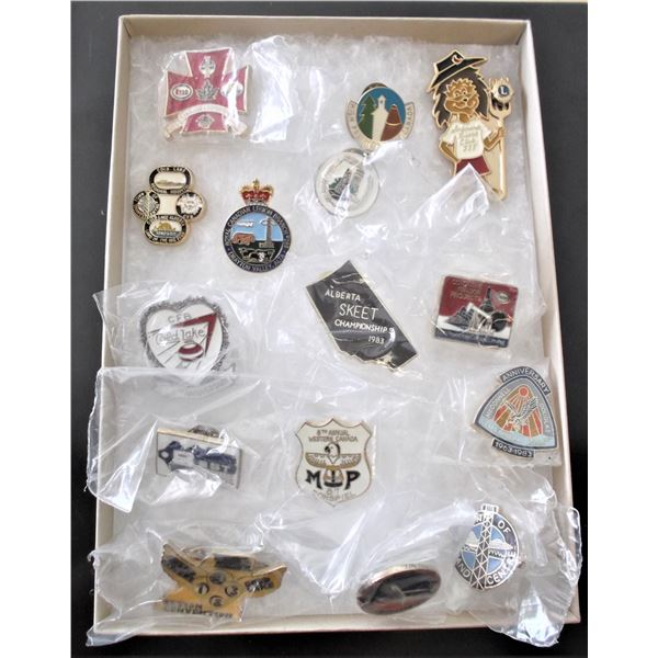 20 Pins - Local (Alberta) and Assorted