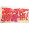 Image 1 : Three McDonalds TY Bears in Packaging, Burger the Bear, 10th Bear, Birdie the Bear
