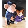Image 1 : Spice Mice Police Officer & Business Hamster Plushes