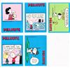 Image 1 : FIVE Classic Series Peanuts Cards
