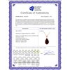 Image 2 : Genuine 5 ctw Garnet Necklace 14KT Rose Gold - REF-33Z2N