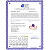 Image 2 : Genuine 0.96 ctw Amethyst & Diamond Ring 14KT Rose Gold - REF-41M4T