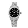 Image 1 : Rolex Pre-owned 26mm Womens Custom Black Dial Stainless Steel