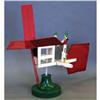 DECORATIVE PAINTED WINDMILL