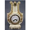 FRENCH PAINTED PORCELIAN CLOCK Gilman Coll