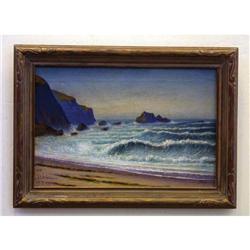 JAMES E. STUART, O/C California scene size