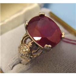 LADIES RUBY RING