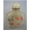 Image 1 : CHINESE PAINTING ON GLASS SNUFF BOTTLE